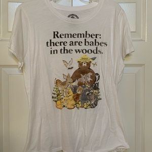Smokey the Bear Woods Animals T-Shirt